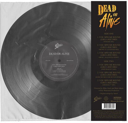 DEAD OR ALIVE - YOU SPIN ME ROUND Vinyl LP