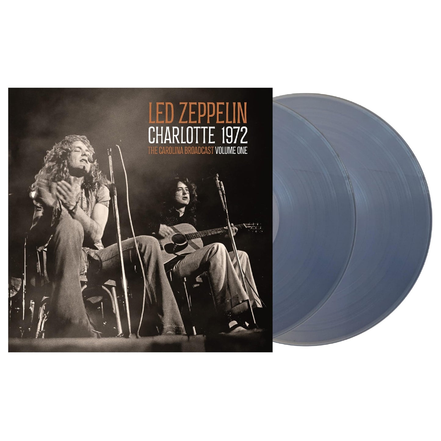 LED ZEPPELIN - CHARLOTTE 1972 THE CAROLINA BROADCAST VOLUME ONE CLEAR Vinyl LP