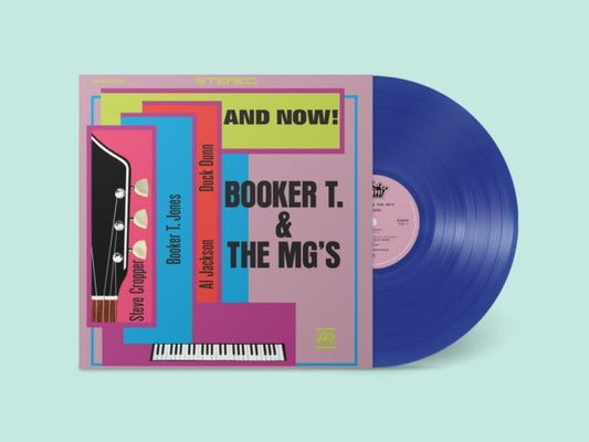 BOOKER T & THE MG'S - AND NOW! DARK BLUE VINYL LP