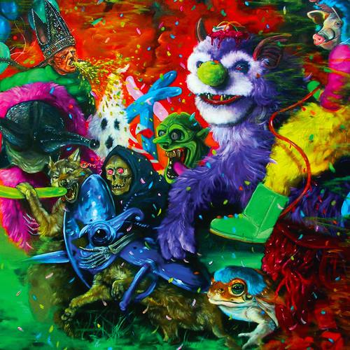LAUGHING DEATH IN MEATSPACE - SLIME GREEN