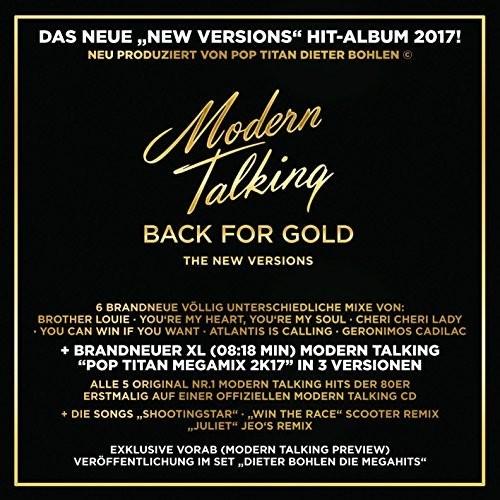 BACK FOR GOLD