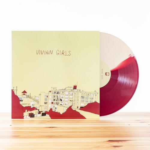 VIVIAN GIRLS (HALF CREAM/HALF MAROON VINYL)