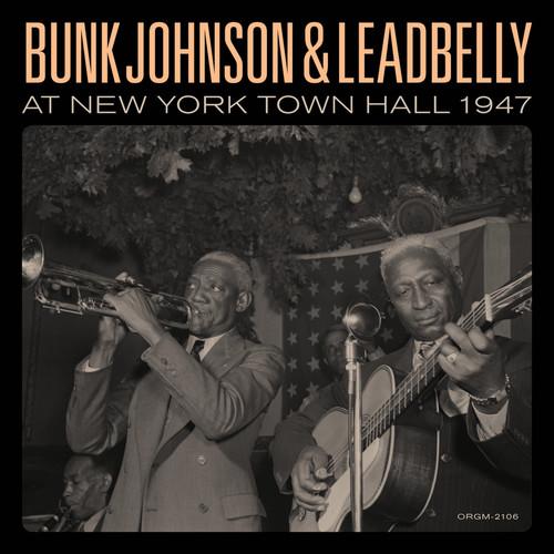 BUNK JOHNSON & LEADBELLY AT NEW YORK TOWN HALL