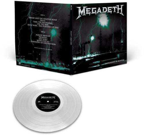 MEGADETH - UNPLUGGED IN BOSTON (CLEAR VINYL) Vinyl LP
