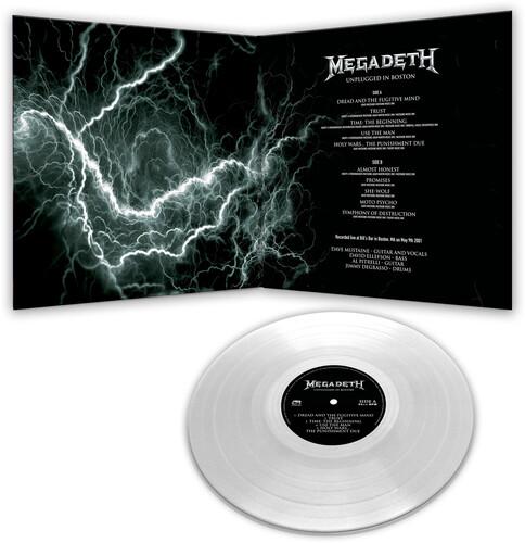 MEGADETH - UNPLUGGED IN BOSTON (CLEAR VINYL) Vinyl LP