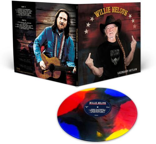 NELSON,WILLIE - LEGENDARY OUTLAW (MULTI-COLOR VINYL) Vinyl LP