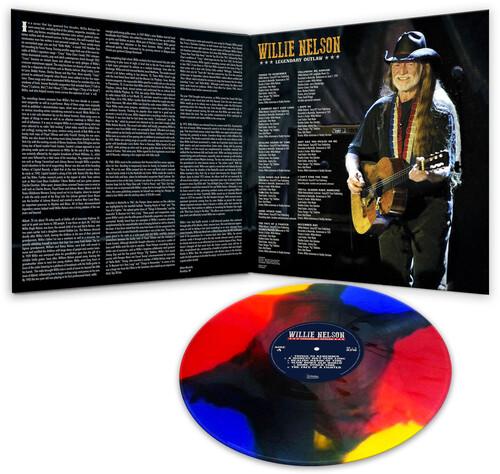NELSON,WILLIE - LEGENDARY OUTLAW (MULTI-COLOR VINYL) Vinyl LP