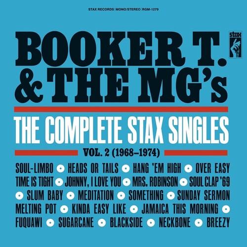 BOOKER T & MG'S - COMPLETE STAX SINGLES 2 (1968-1974) RED Vinyl LP