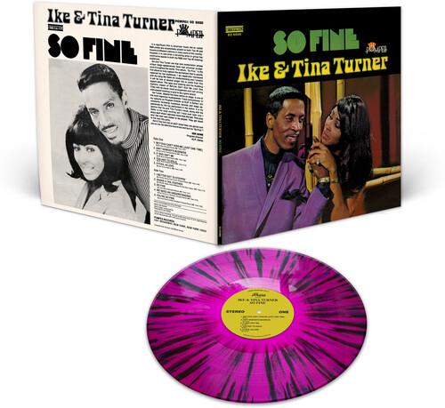 TURNER,IKE & TINA - SO FINE (PURPLE & BLACK SPLATTER VINYL) Vinyl LP