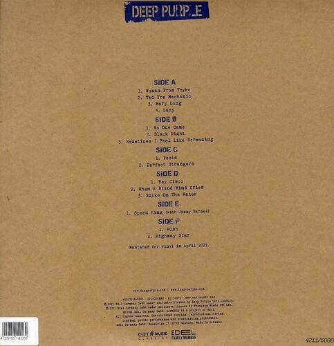DEEP PURPLE - LIVE IN WOLLONGONG 2001 Vinyl LP