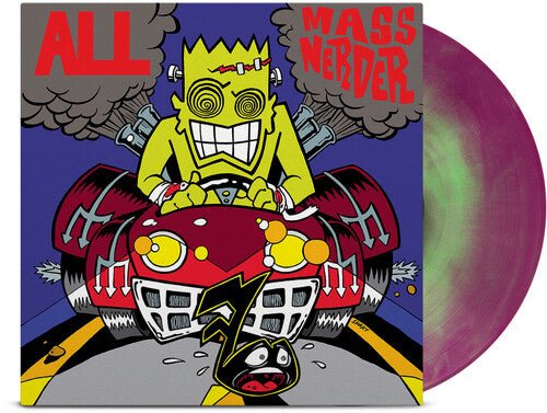 MASS NERDER - OPAQUE GREEN & PURPLE GALAXY