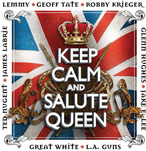 KEEP CALM & SALUTE QUEEN / VARIOUS Vinyl LP