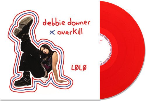 DEBBIE DOWNER / OVERKILL - TRANSPARENT RED