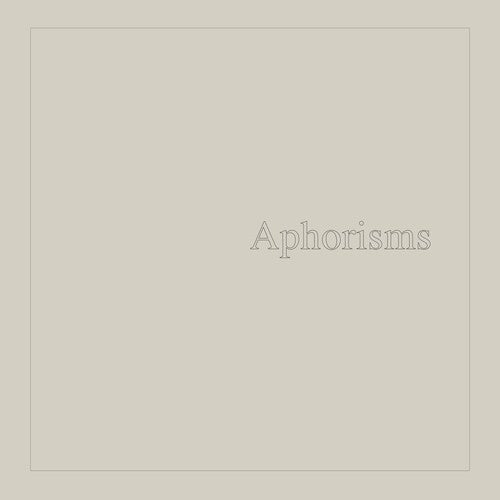 APHORISMS