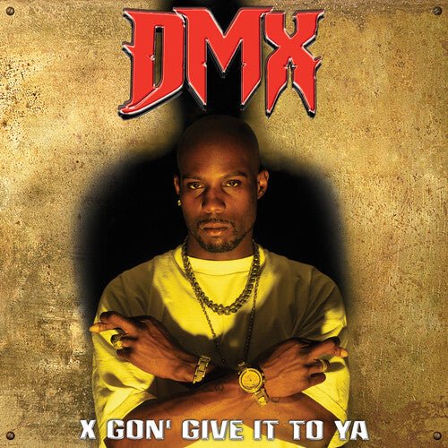 X GON' GIVE IT TO YA - GOLD/RED SPLATTER