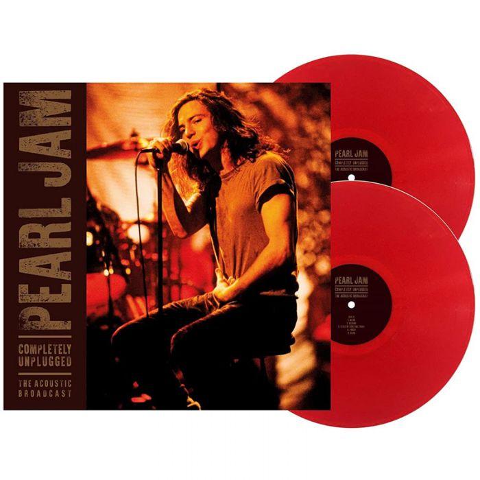 Pearl Jam -Completely Unplugged Limited Edition Import Red Vinyl LP