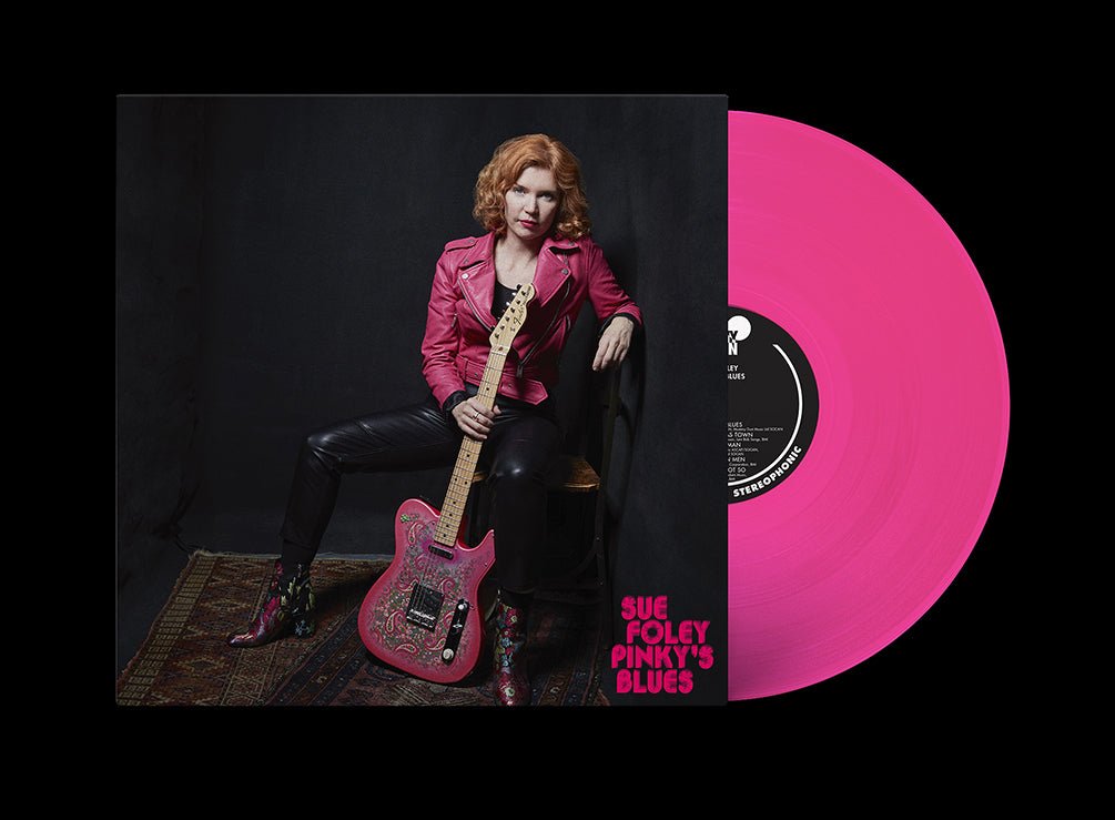Sue Foley -  Pinky's Blues Pink Vinyl LP