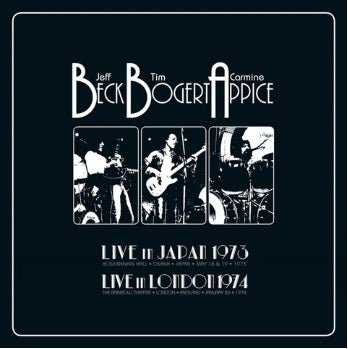 BECK BOGERT & APPICE - LIVE 1973 & 1974 Vinyl LP