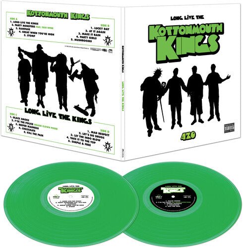 KOTTONMOUTH KINGS - LONG LIVE THE KINGS - GREEN Vinyl LP