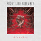 FRONT LINE ASSEMBLY - DISORDER (RED & BLACK SPLATTER) Vinyl LP
