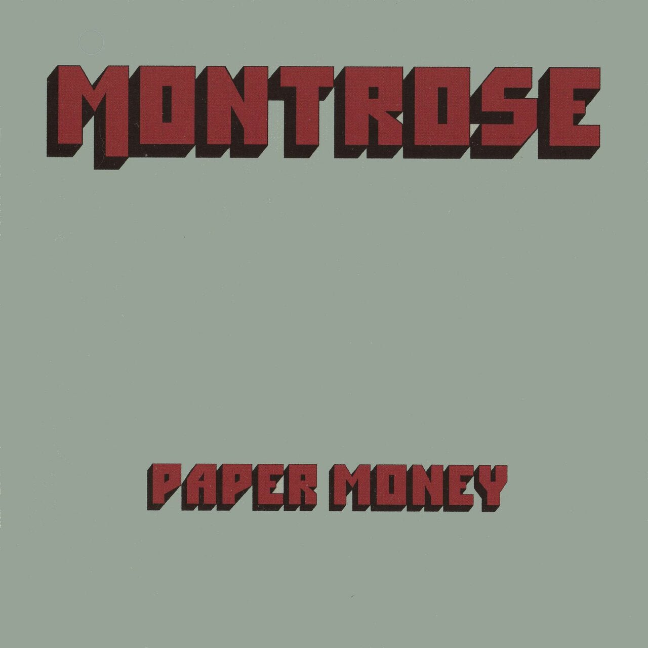 MONTROSE - PAPER MONEY Vinyl LP