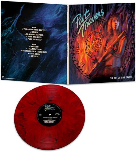 TRAVERS,PAT - ART OF TIME TRAVEL - RED MARBLE Vinyl LP