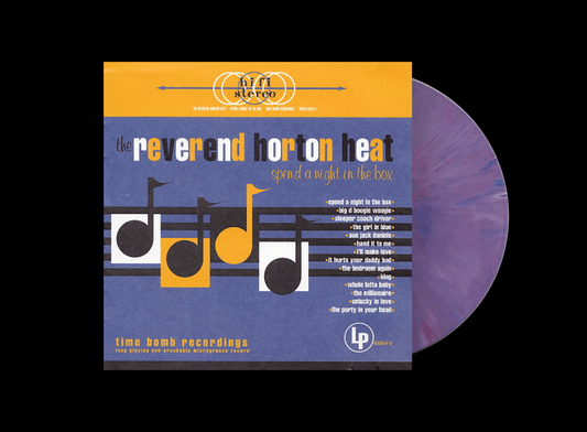 Reverend Horton Heat - Spend A Night In The Box Purple VINYL LP