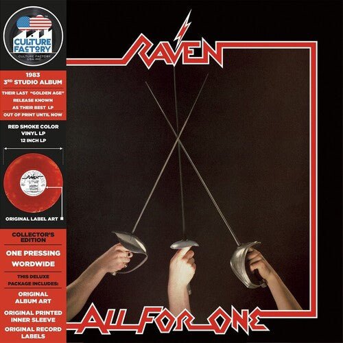 ALL FOR ONE - RED & BLACK SMOKE