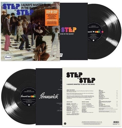 STEP BY STEP - I ALWAYS WANTED TO BE IN THE BAND Vinyl LP