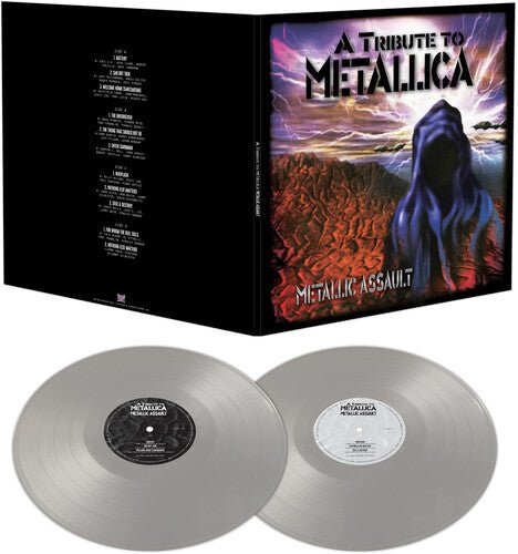 METALLIC ASSAULT - TRIBUTE TO METALLICA / VARIOUS - METALLIC ASSAULT - TRIBUTE TO METALLICA - SILVER Vinyl LP