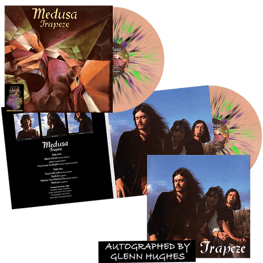 Trapeze - Medusa w/Autographed Flat Multi Colored Vinyl LP