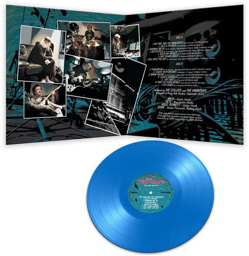 VIBRATORS - FALL INTO THE SKY - BLUE Vinyl LP