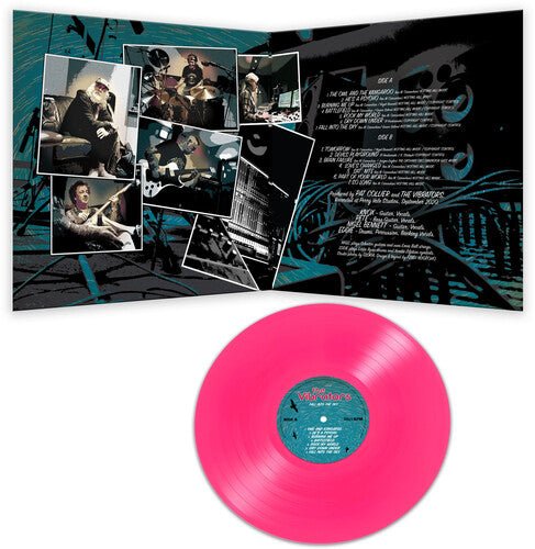 VIBRATORS - FALL INTO THE SKY - PINK Vinyl LP