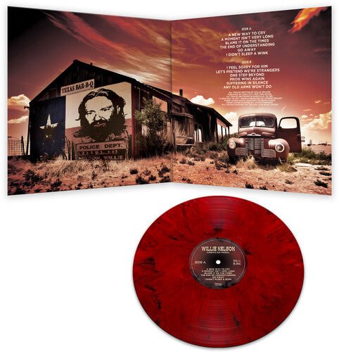 NELSON,WILLIE - AMERICAN REBEL - RED MARBLE Vinyl LP