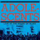 ADOLESCENTS - LIVE AT THE HOUSE OF BLUES - BLUE/BLACK SPLATTER Vinyl LP