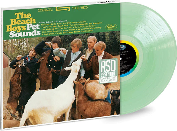 BEACH BOYS - PET SOUNDS Coke Bottle Clear Vinyl LP – Experience Vinyl