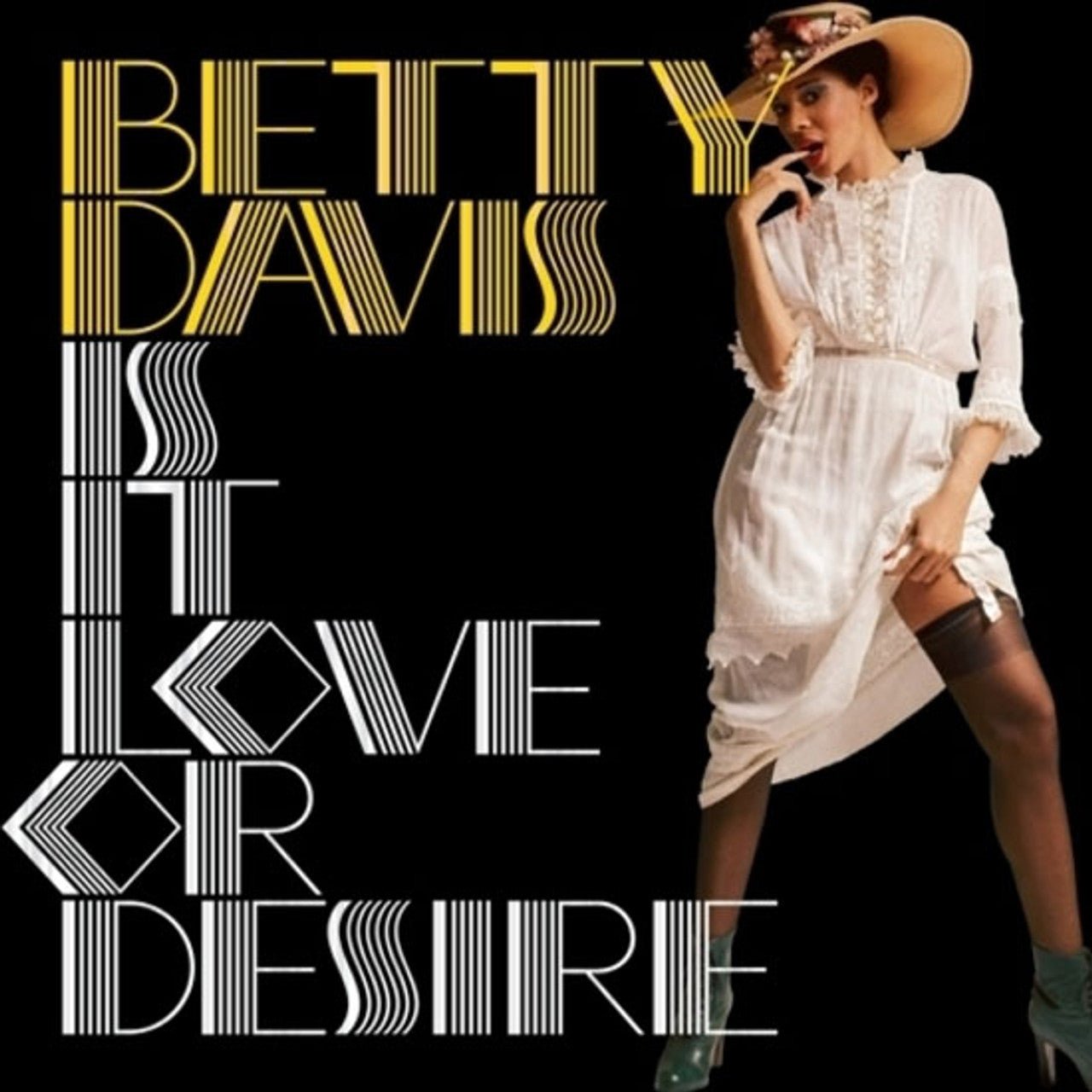 DAVIS,BETTY - IS IT LOVE OR DESIRE SILVER Vinyl LP