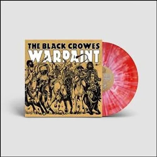 BLACK CROWES - Warpaint Indie Exclusive Limited Edition Red/White Splatter Vinyl LP