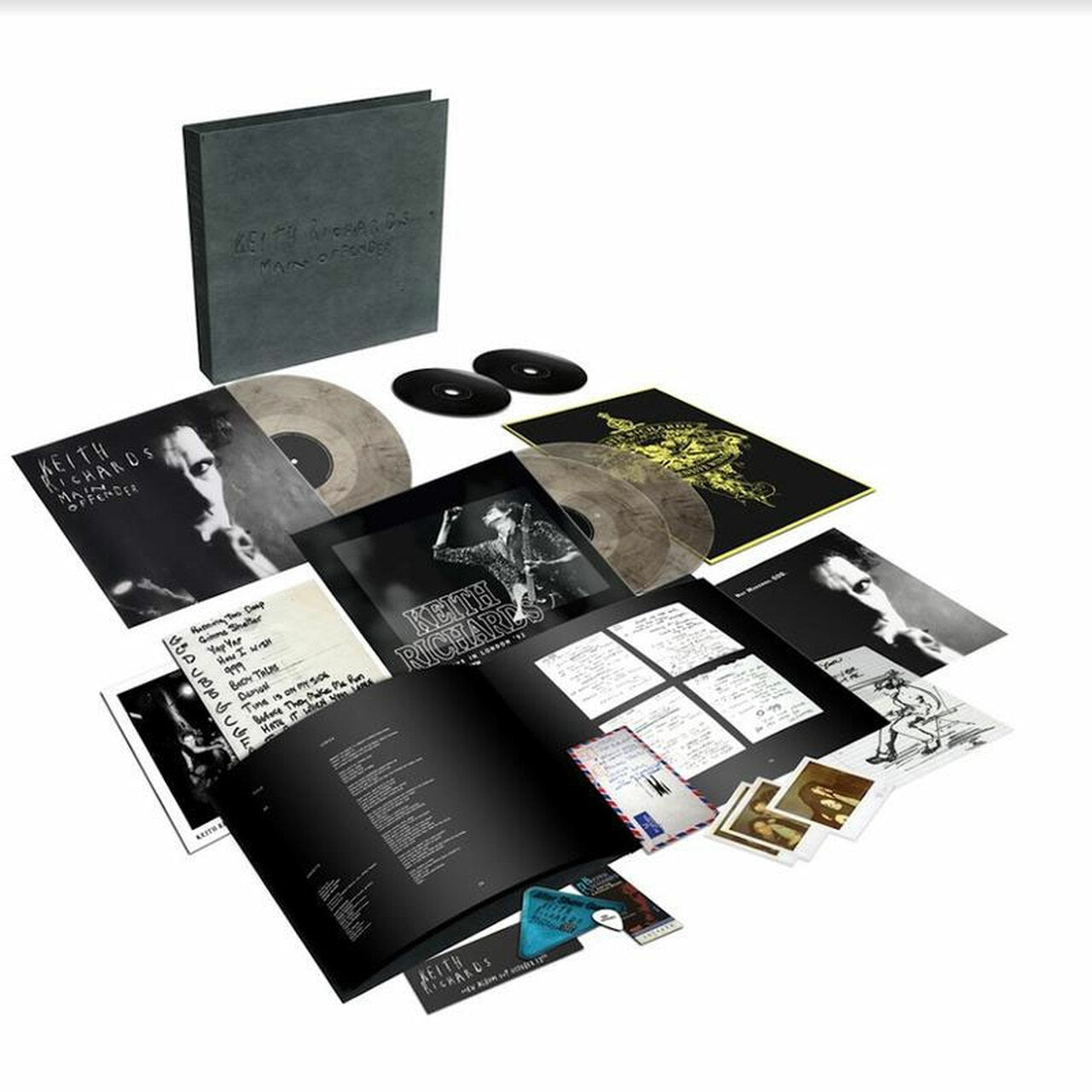 RICHARDS,KEITH - MAIN OFFENDER Deluxe Vinyl LP