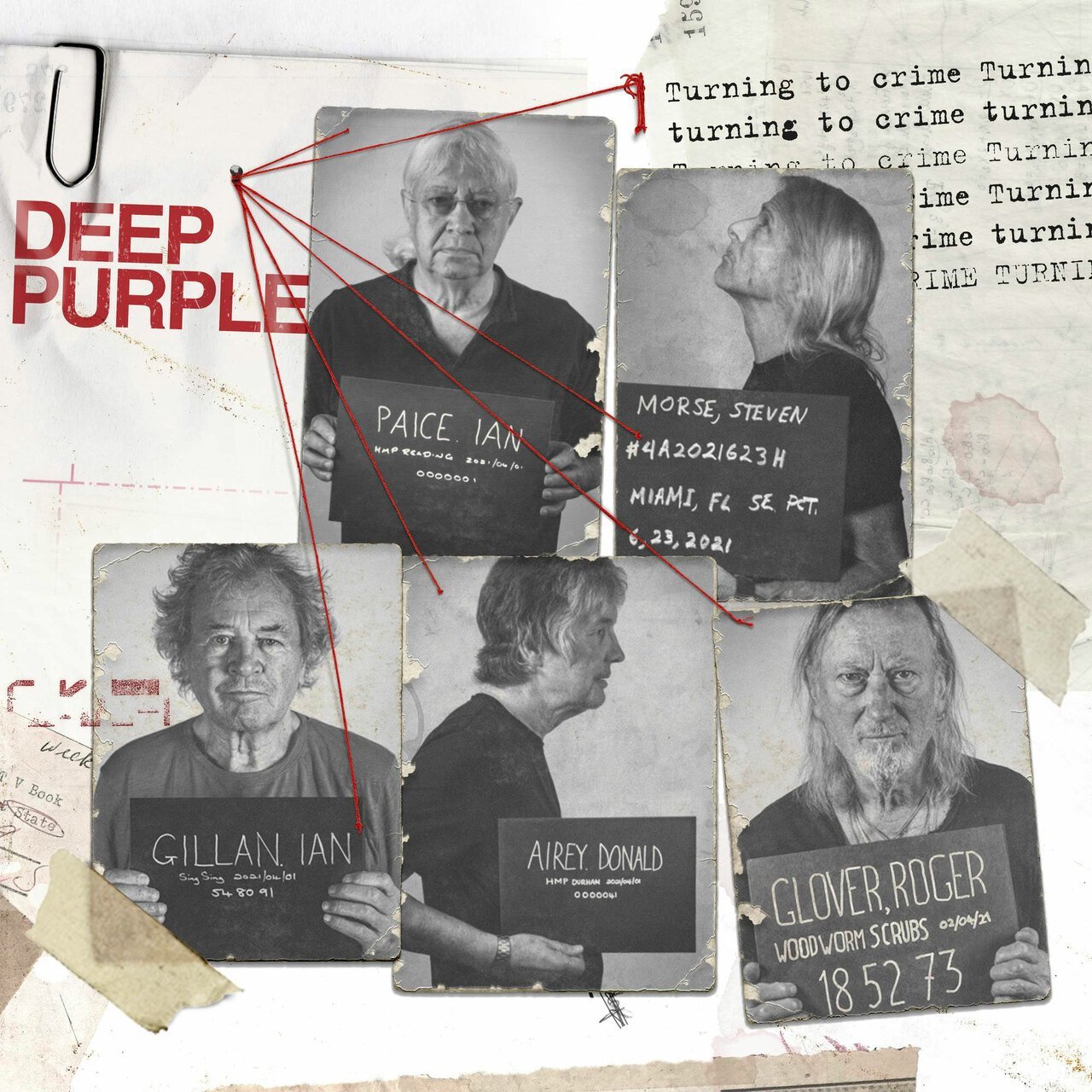 DEEP PURPLE - TURNING TO CRIME Vinyl LP