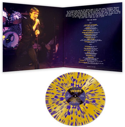 DICKIES - BALDERDASH: FROM THE ARCHIVE - YELLOW/PURPLE Vinyl LP