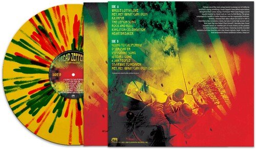 DREAD ZEPPELIN - DEJAH-VOODOO - RED/GREEN/YELLOW SPLATTER Vinyl LP