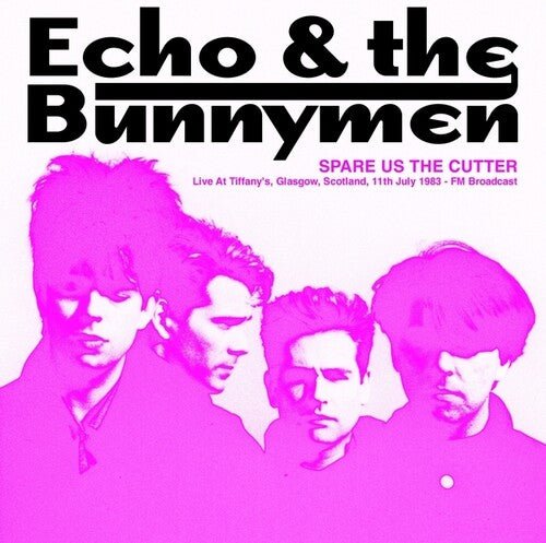 ECHO & BUNNYMEN - SPARE US THE CUTTER: LIVE AT TIFFANY'S GLASGOW Pink Vinyl LP