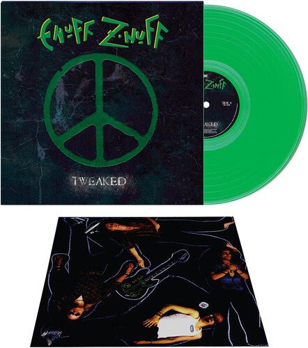 ENUFF Z'NUFF - TWEAKED - GREEN Vinyl LP