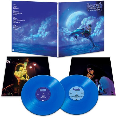 NAZARETH - FOOL CIRCLE TOUR 1981 - BLUE Vinyl LP