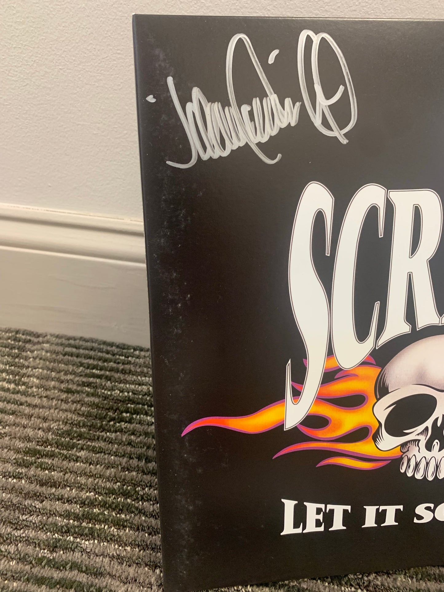 The Scream - Let It Scream Autographed Colored Vinyl LP
