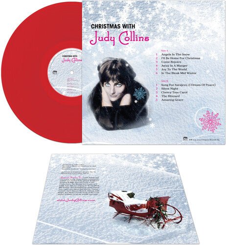 COLLINS,JUDY - CHRISTMAS WITH JUDY COLLINS - RED Vinyl LP