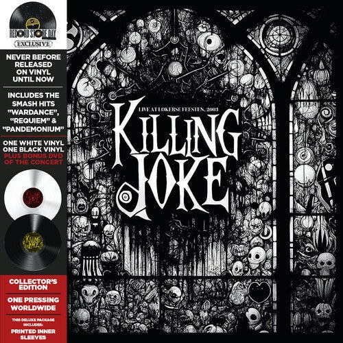 KILLING JOKE - LIVE AT LOKERSE FEESTEN 2003 (IEX) Colored Vinyl LP