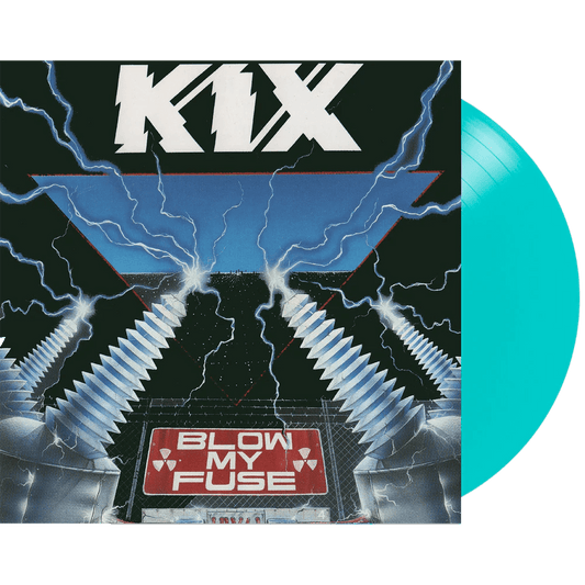 KIX - BLOW MY FUSE AQUA Vinyl LP