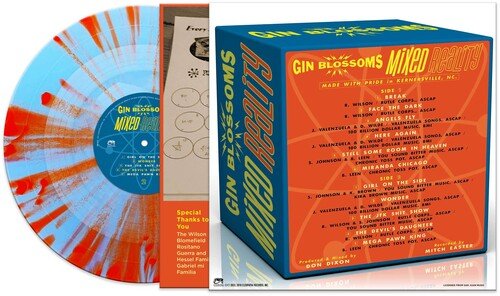 GIN BLOSSOMS - MIXED REALITY - BLUE ORANGE SPLATTER Vinyl LP